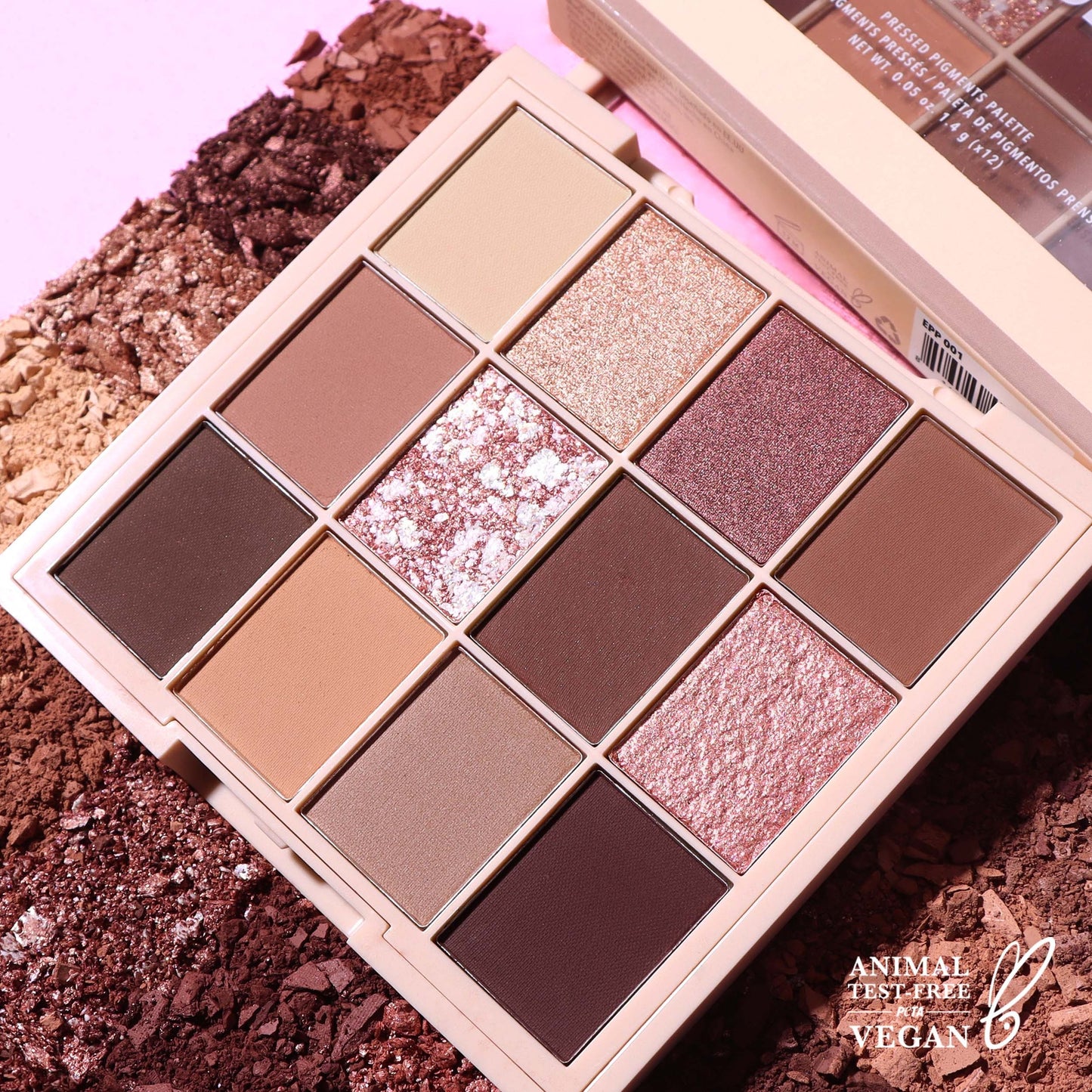 Moira Essential Nude Pressed Pigment Palette
