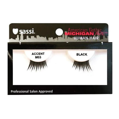 Sassi Michigan Ave 03 - Accent Black Half Lash
