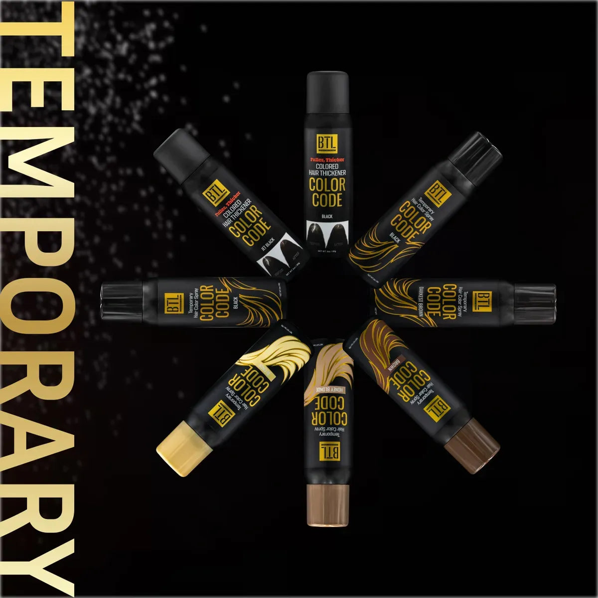 BTL Color Code Hair Color Spray