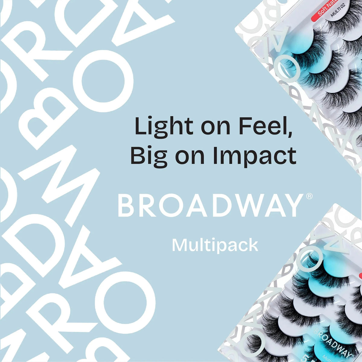 Broadway False Eye Lash Multi-Pack