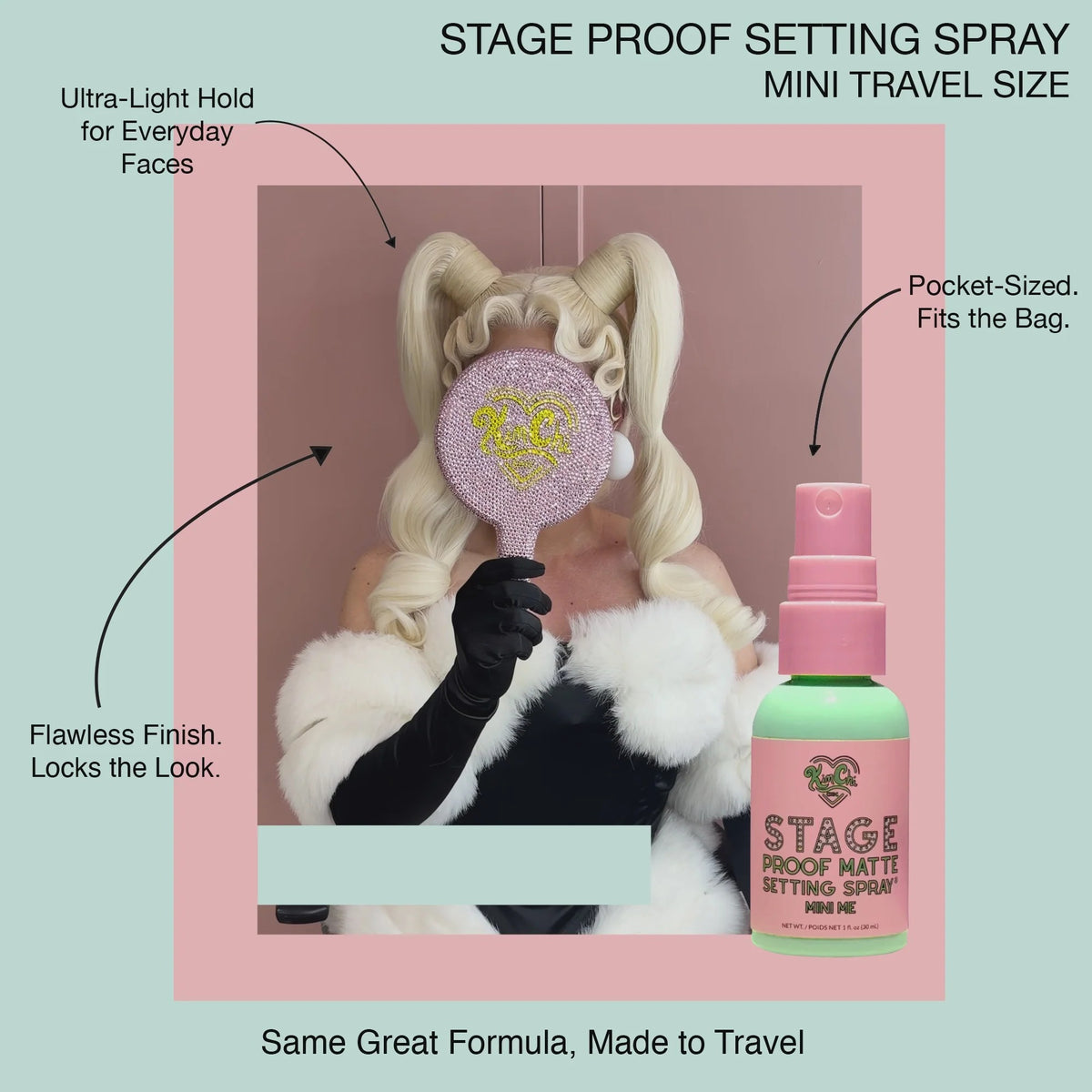 Kimchi Chic Beauty *MINI* Stage Proof Matte Setting Spray