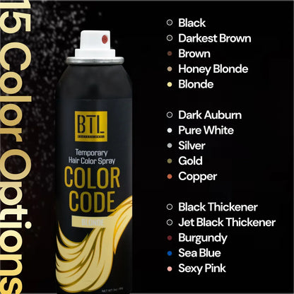 BTL Color Code Hair Color Spray