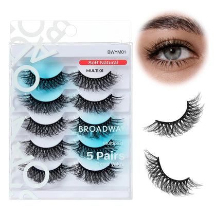Broadway False Eye Lash Multi-Pack