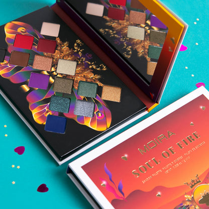 Moira Soul Of Fire Pressed Pigment Palette