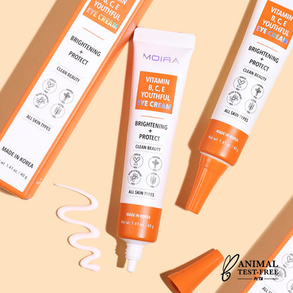 MOIRA Vitamin B, C & E Youthful Eye Cream | Eye Care