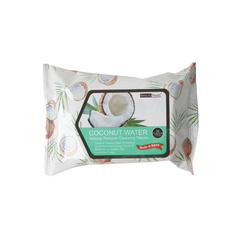 Beauty Treats Coconut Water Makeup Wipes