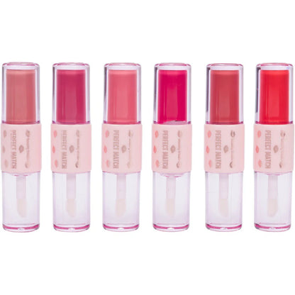 Beauty Treats Perfect Match - Hydrating Lip Gloss & Matte Liquid Lipstick