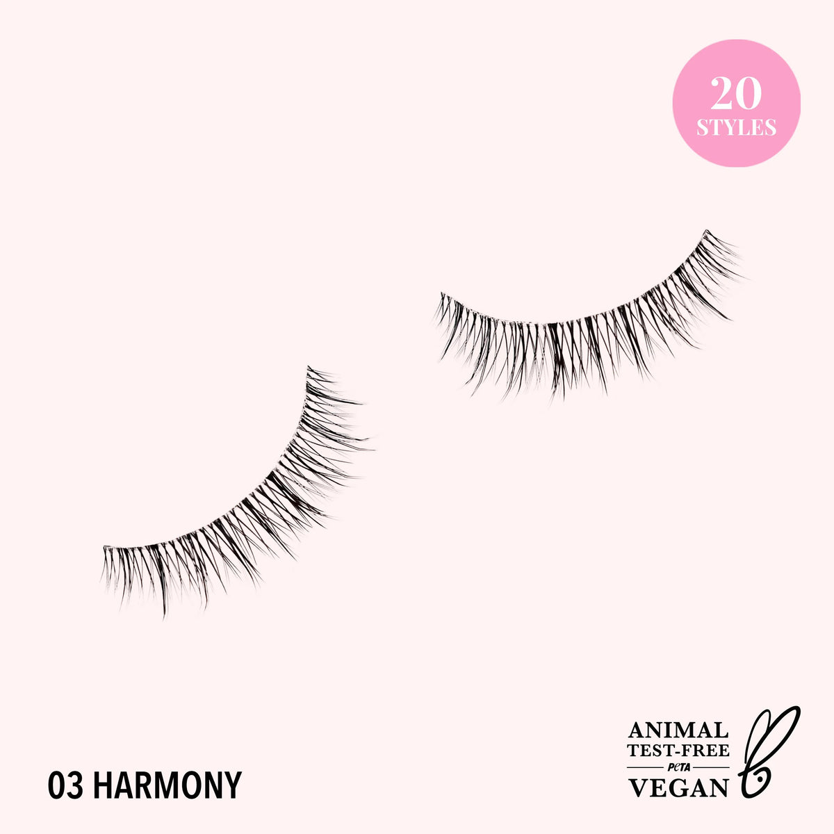 Moira Natural Effect Bionic Vegan Faux Lashes
