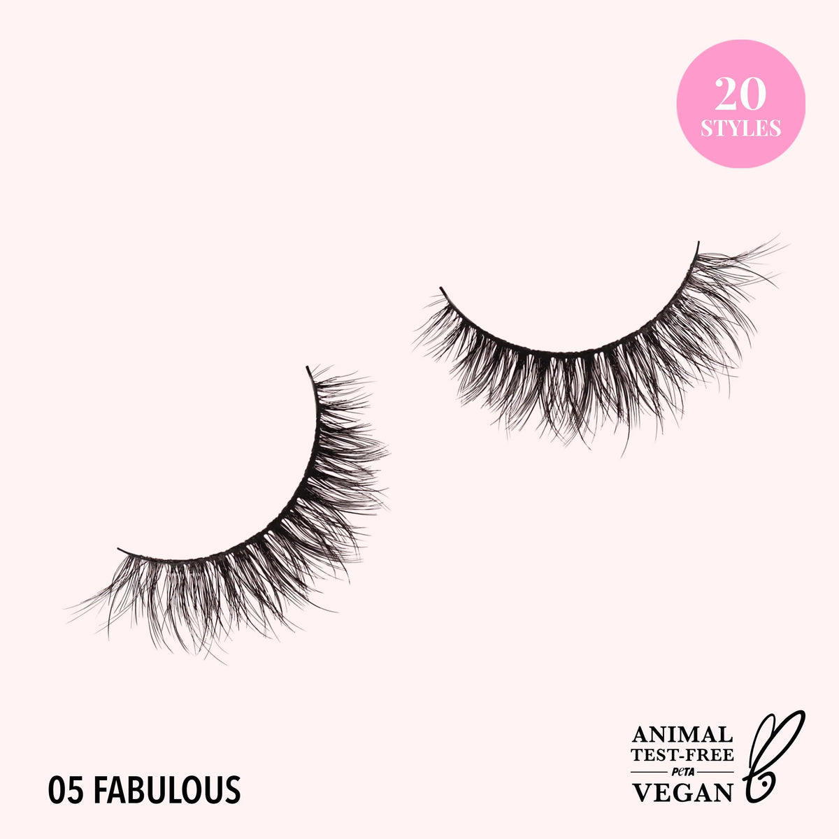 Moira Natural Effect Bionic Vegan Faux Lashes