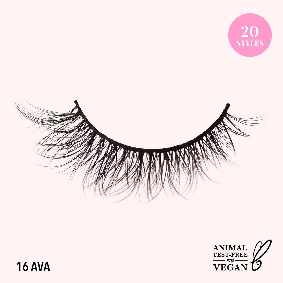 Moira Natural Effect Bionic Vegan Faux Lashes