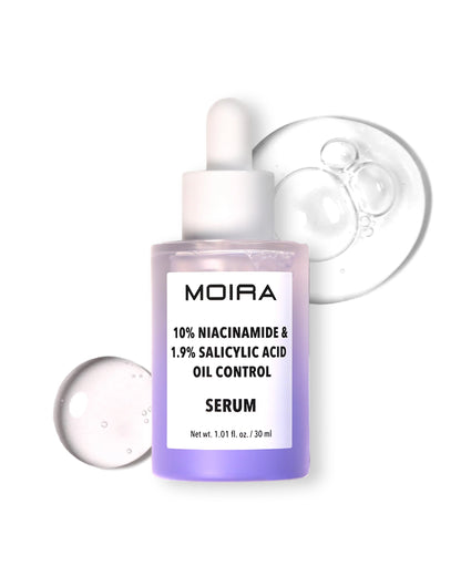 MOIRA Oil Control Serum | 10% Niacinamide + 1.9% Salicylic Acid