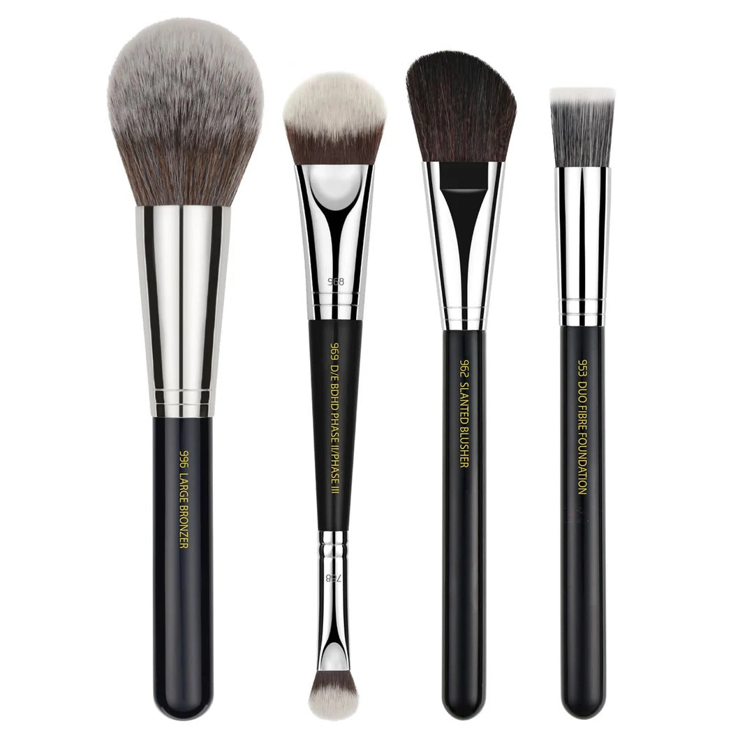 Bdellium Maestro Pro Collection 10pc Brush Set with Roll-Up Pouch