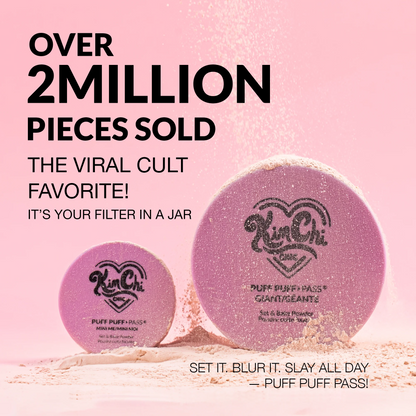 Kimchi Chic Beauty Puff Puff Pass Set & Bake Powder - MINI Translucent