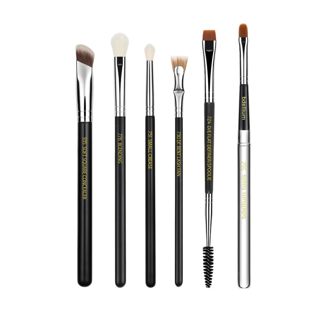 Bdellium Maestro Pro Collection 10pc Brush Set with Roll-Up Pouch