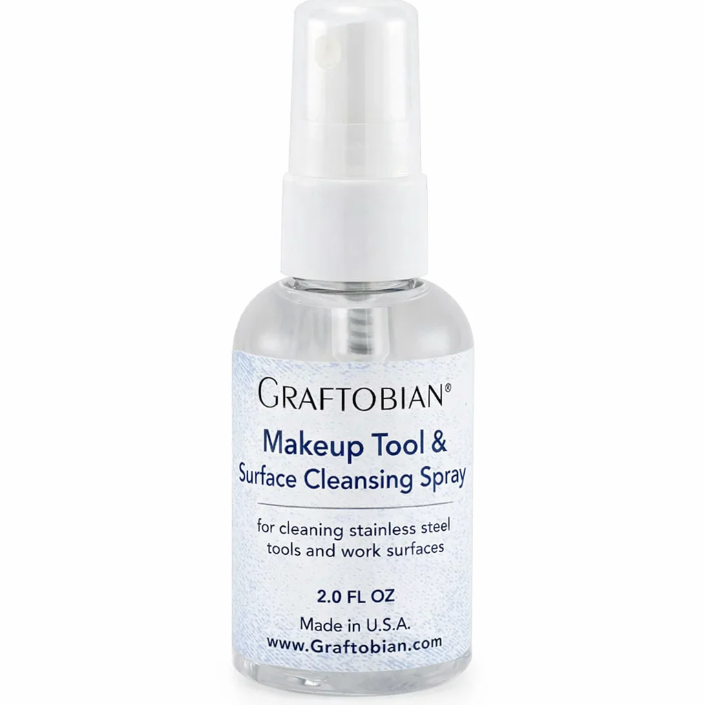 Graftobian Makeup Tool & Surface Cleansing Spray 2 oz.