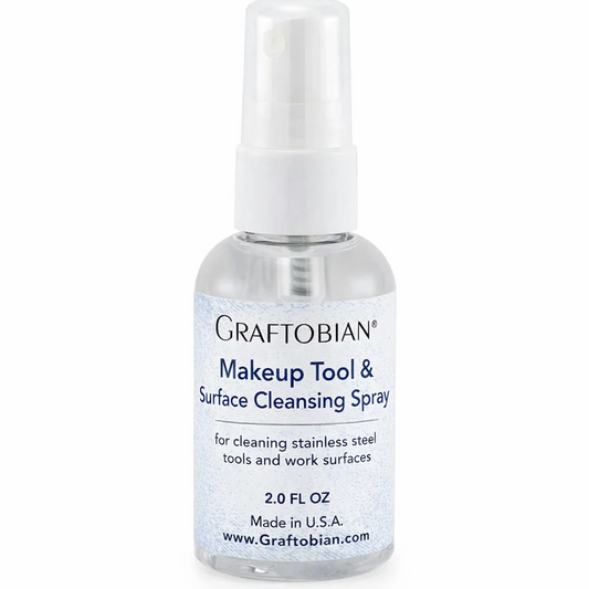 Graftobian Makeup Tool & Surface Cleansing Spray 2 oz.