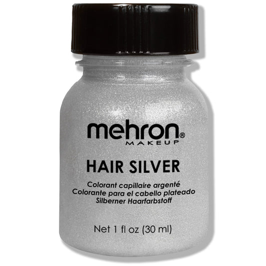 Mehron Hair Color Silver 1oz 119-SC