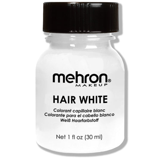 Mehron Hair Color White 1oz 119C