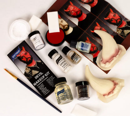 Devil Makeup Kit with Horns
