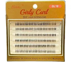 Miss Lashes Girly Curl DIY Lash Extensions CL12