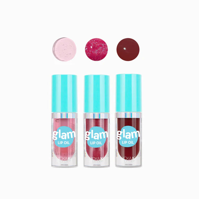 Nicka K Full Glam Lip Oil Set