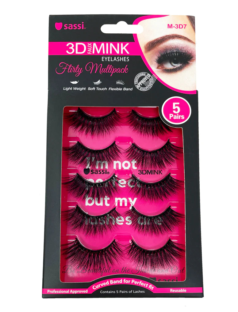 Sassi 3D Faux Mink Lashes - M3D7