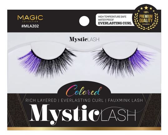 Magic Collection - Mystic Colored Lash Purple MLA202