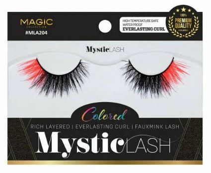 Magic Collection - Mystic Colored Lash Red MLA204