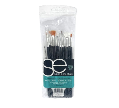 Salon Essentials Precision and Creativity Nail Art Brush Set