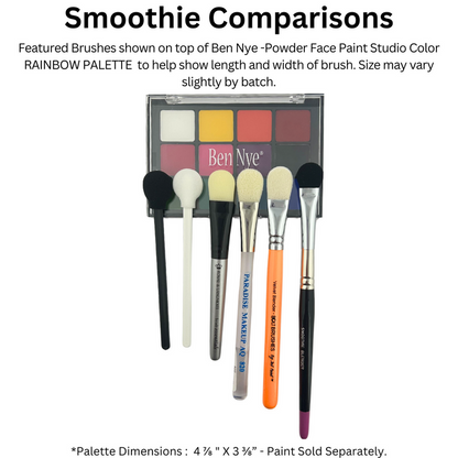 Fusion Body Art - Face Painting Applicator Black Washable Smoothie Blenders - 28 Pack