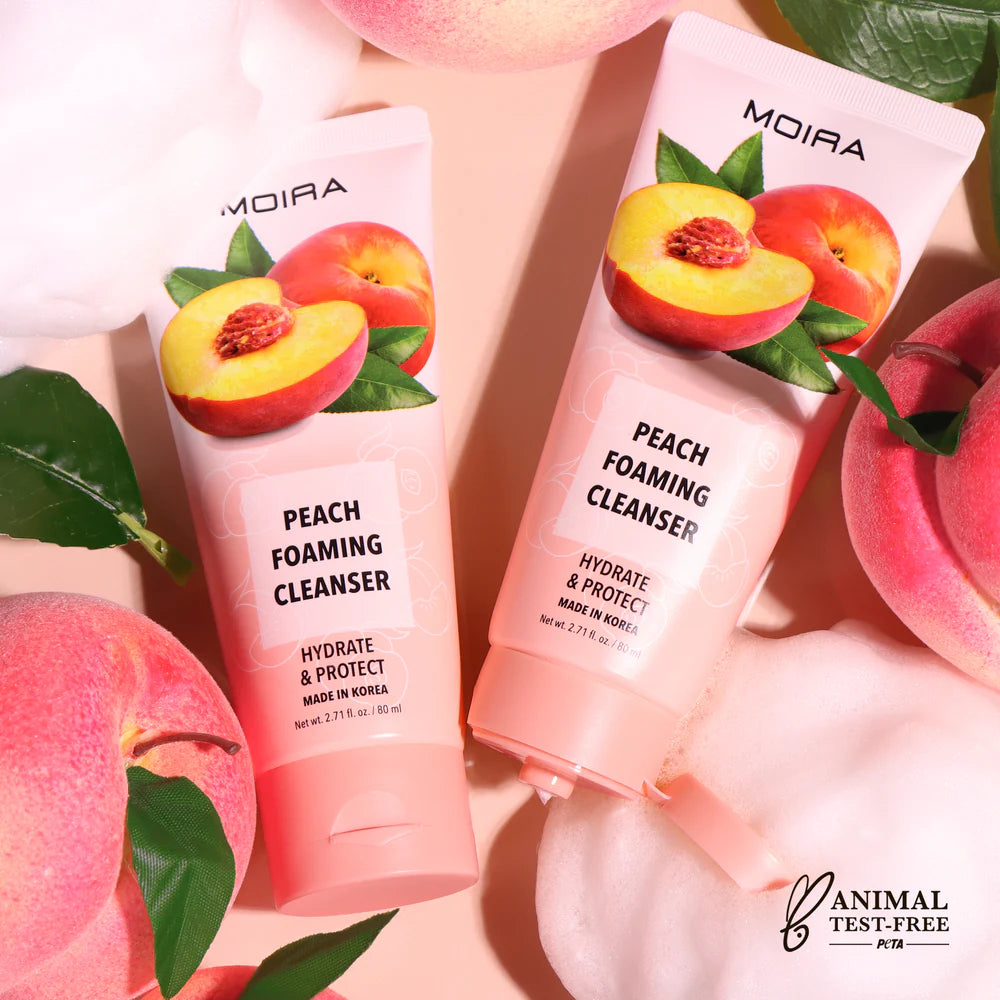 Moira Peach Foam Cleanser