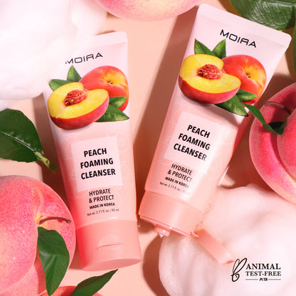 Moira Peach Foam Cleanser