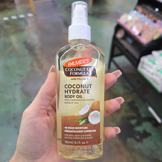Palmer Coconut Oil Body Oil 5.1floz Spray Bottle