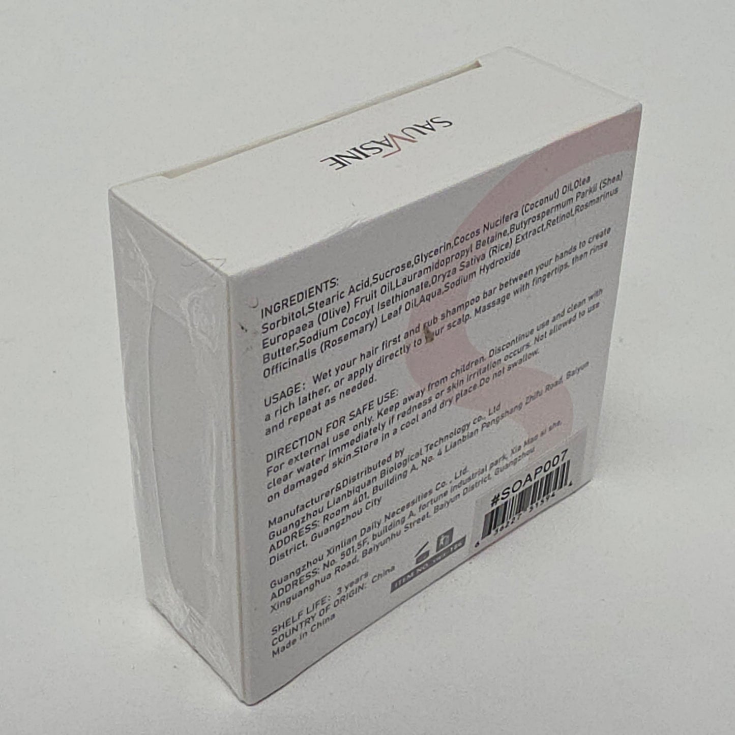 Rice Water Shampoo Soap