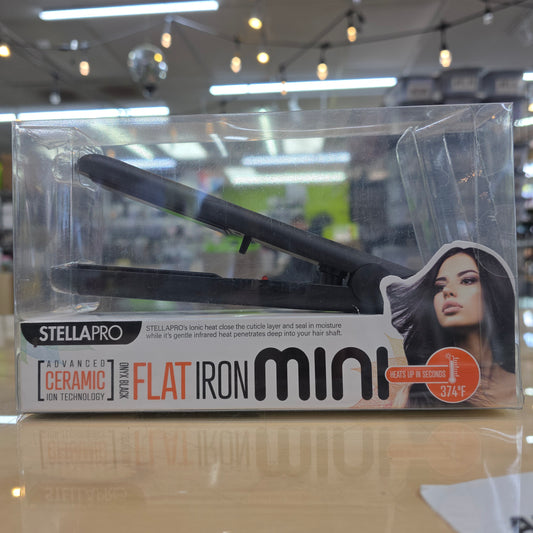 Stella PRO Mini Flat Iron - Black
