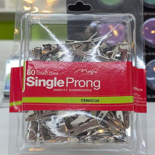 Single Prong Clips 80 count
