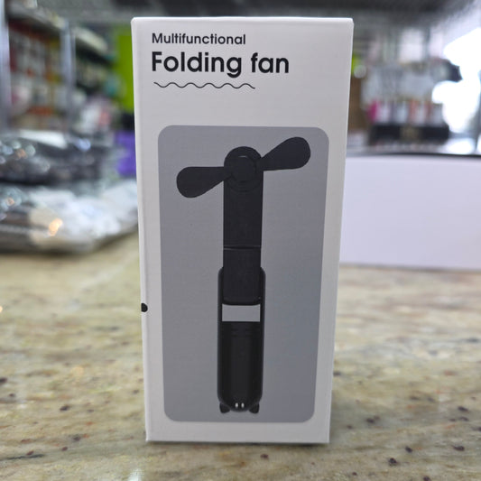 Mutifunctional Folding Fan - Black