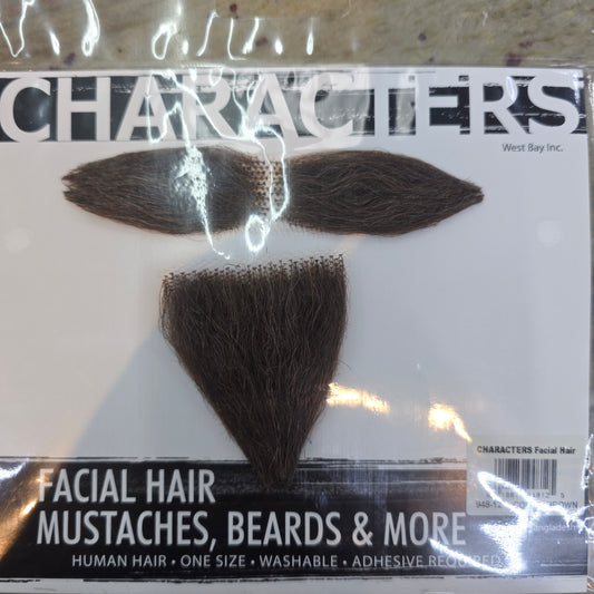 French Beard and Mustache Brown