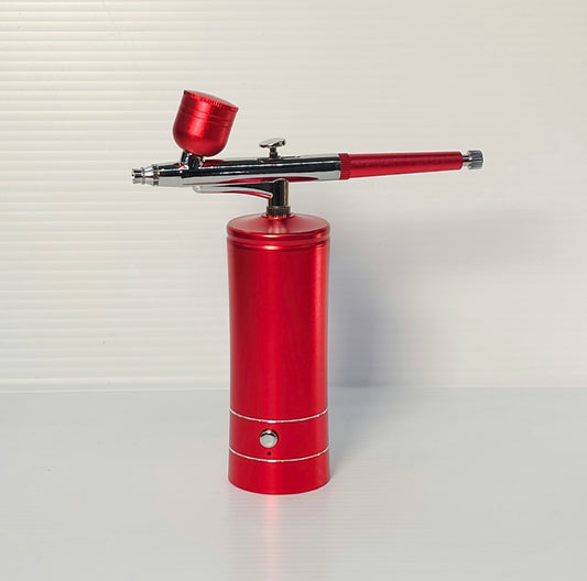 Cordless Airbrush Machine - Red