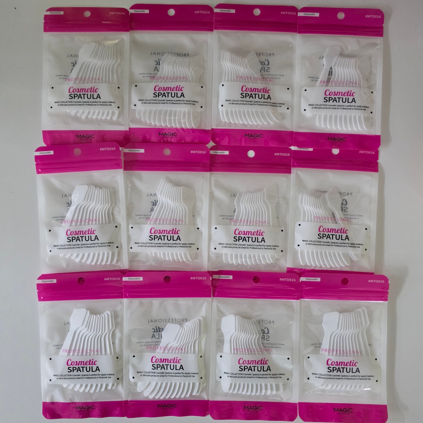 Magic Collection Cosmetic Spatula BULK 144 Pieces