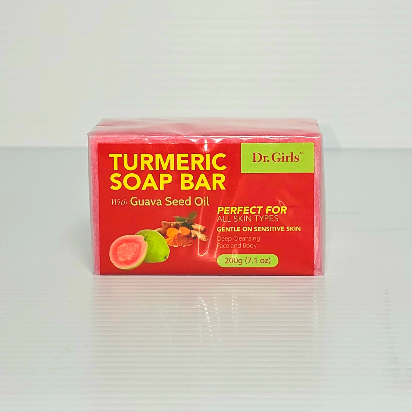 Dr.Girls Tumeric Soap Bar with Guava Seed Oil