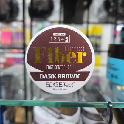Magic Collection Tinted Fiber Edge Control Gel Dark Brown 1oz