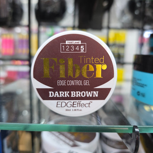 Magic Collection Tinted Fiber Edge Control Gel Dark Brown 1oz