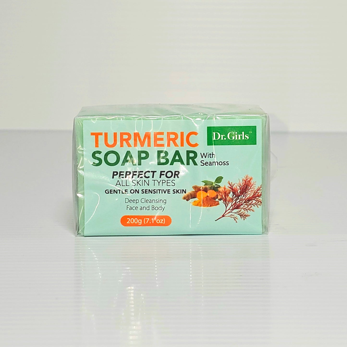 Dr.Girls Tumeric Soap Bar with Seamoss