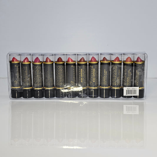 Princessa Aloe Lipstick Set - Fashionable Red Lipstick (12)