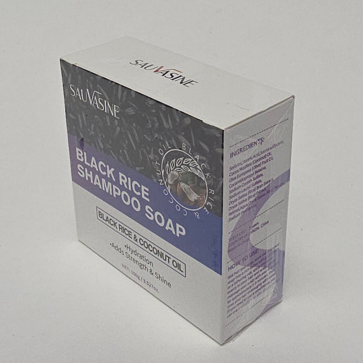 Black Rice Shampoo Soap
