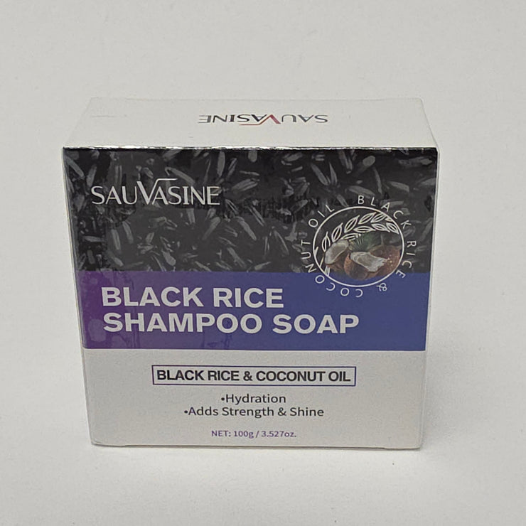 Black Rice Shampoo Soap