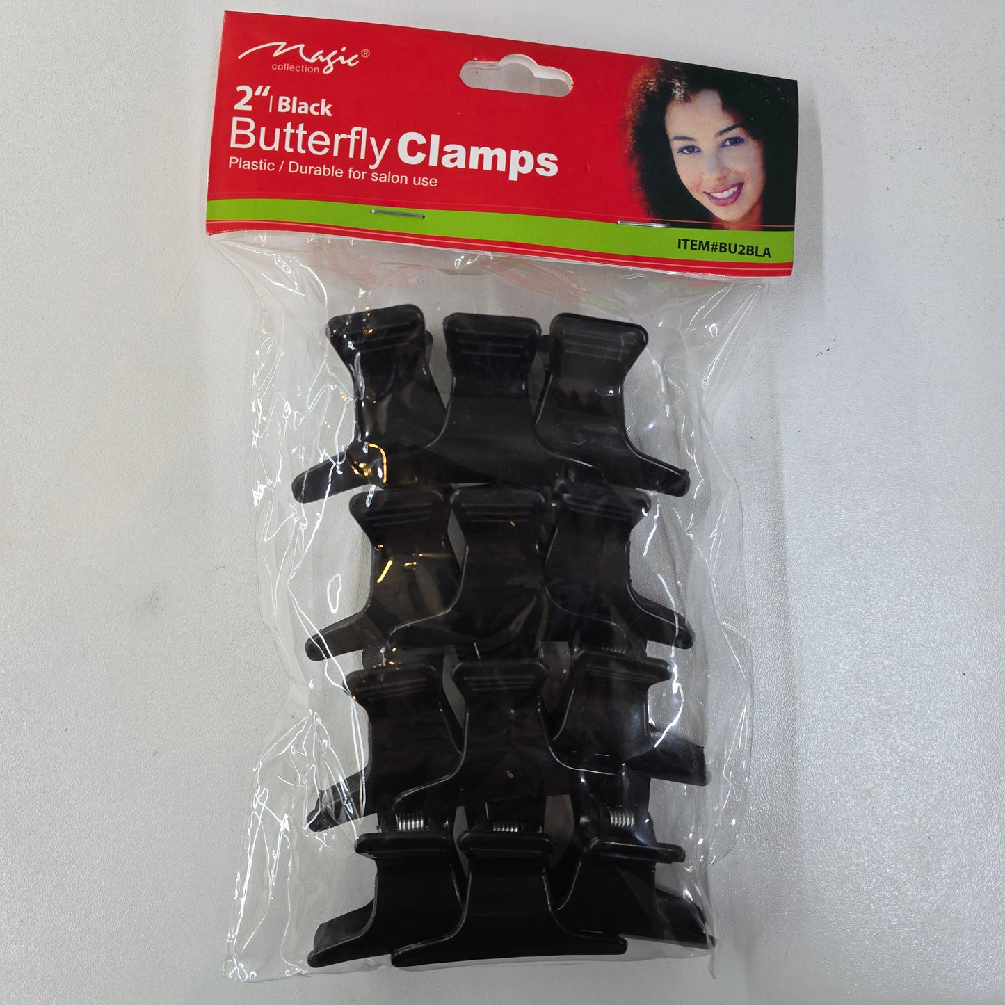 Magic Butterfly Clips 2"