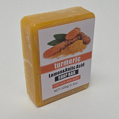 Tumeric Lemon & Kojic Acid Soap Bar 3.5oz