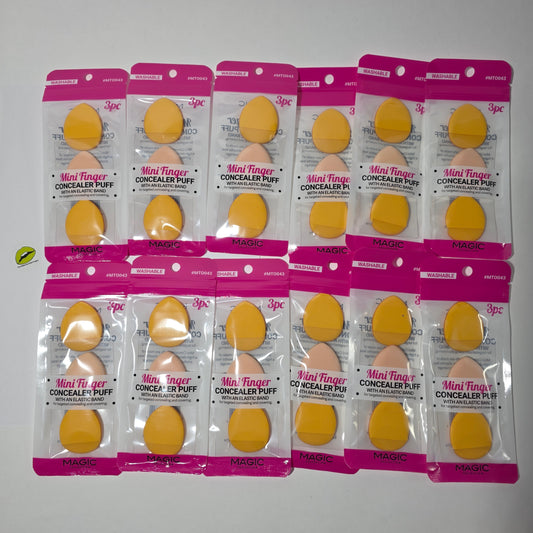 BULK Mini Finger Concealer Puff (36 pcs)